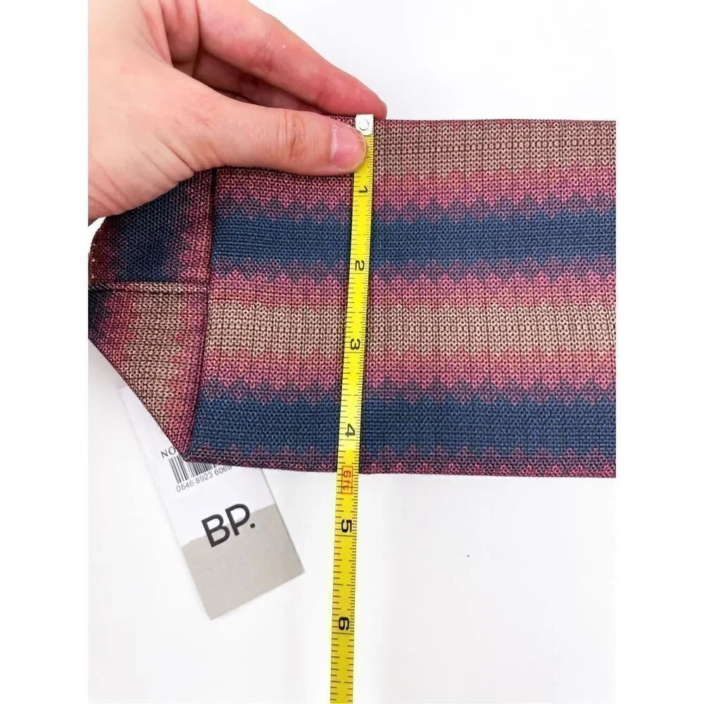 NWT BP. Loaf Canvas Pouch in Blue- Pink Multi at Nordstrom‎